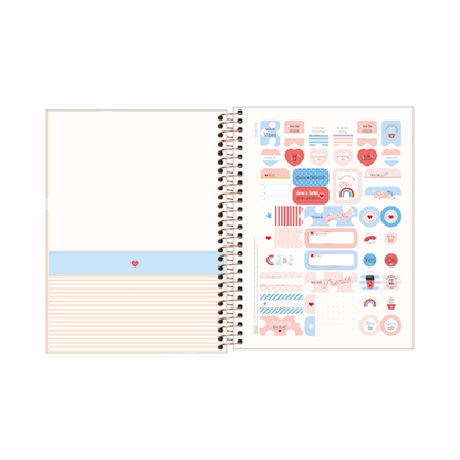 CUADERNO ESPIRAL TAPA DURA COLEGIO 10 MATERIAS SOHO 160 HOJAS - TILIBRA