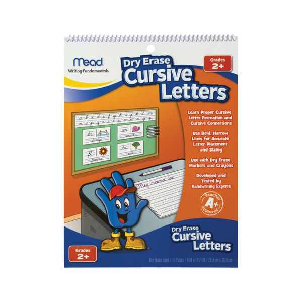 CALIGRAFIAS CURSIVE DRY ERASER BOOK