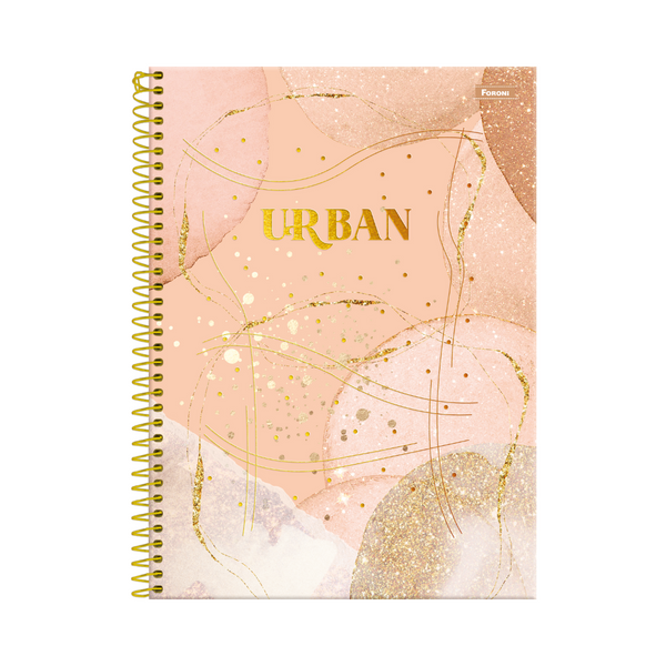 CUADERNO UNIVERSITARIO 10 MATERIAS URBAN 160 HOJAS - FORONI