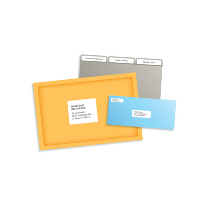 PAPER LABEL PAP WE 80U 100SH