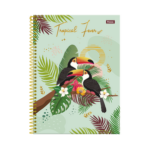 CUADERNO UNIVERSITARIO 10MATERIAS 160 HOJAS TROPICAL FIVER - FORONI