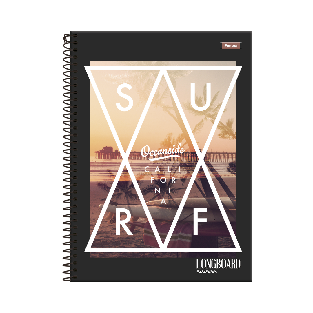 Libreta Universitaria LONGBOARD 10M 160F