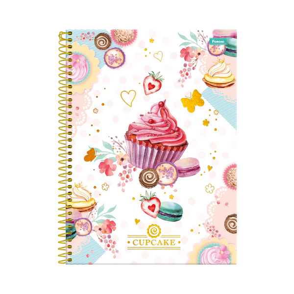 Libreta Universitaria Cupkake 10M 160F