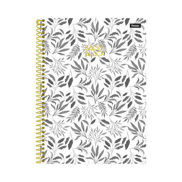 Libreta Universitaria Back To Black 160F