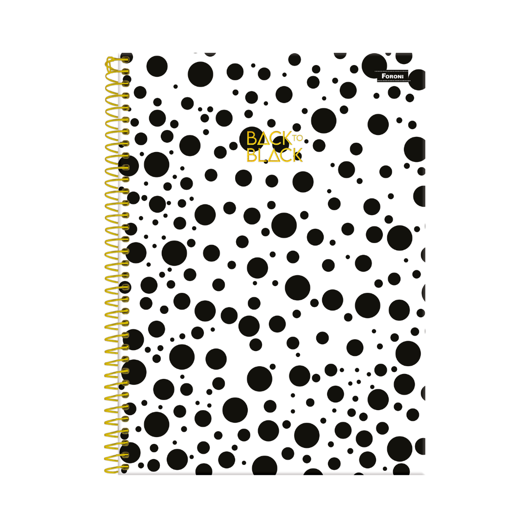Libreta Universitaria Back To Black 160F