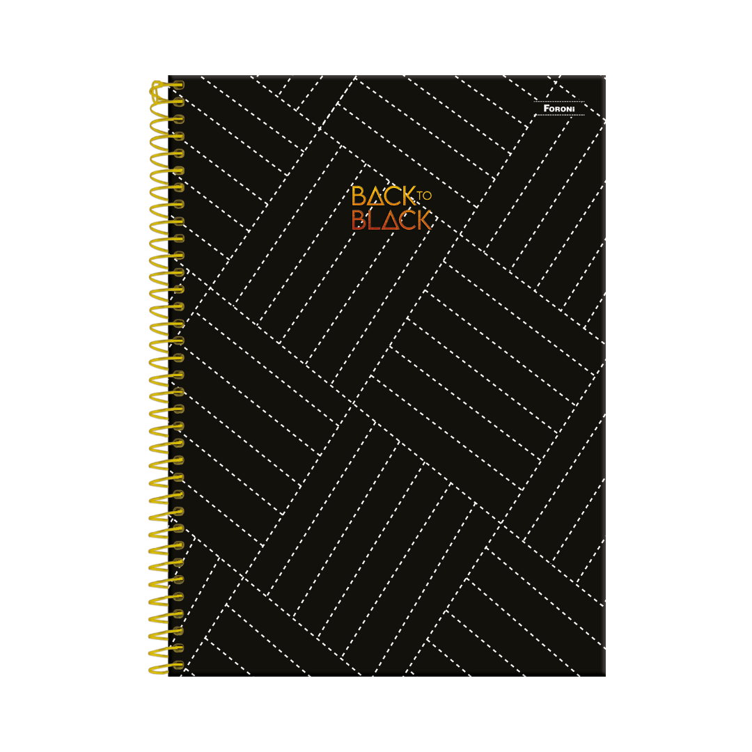 Libreta Universitaria Back To Black 160F