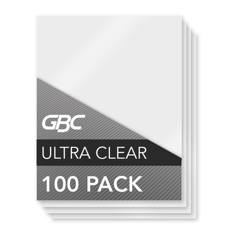 BOLSAS PARA LAMINACION TERMICA GBC ULTRA CLEAR, TAMAÑO CARTA 5MIL