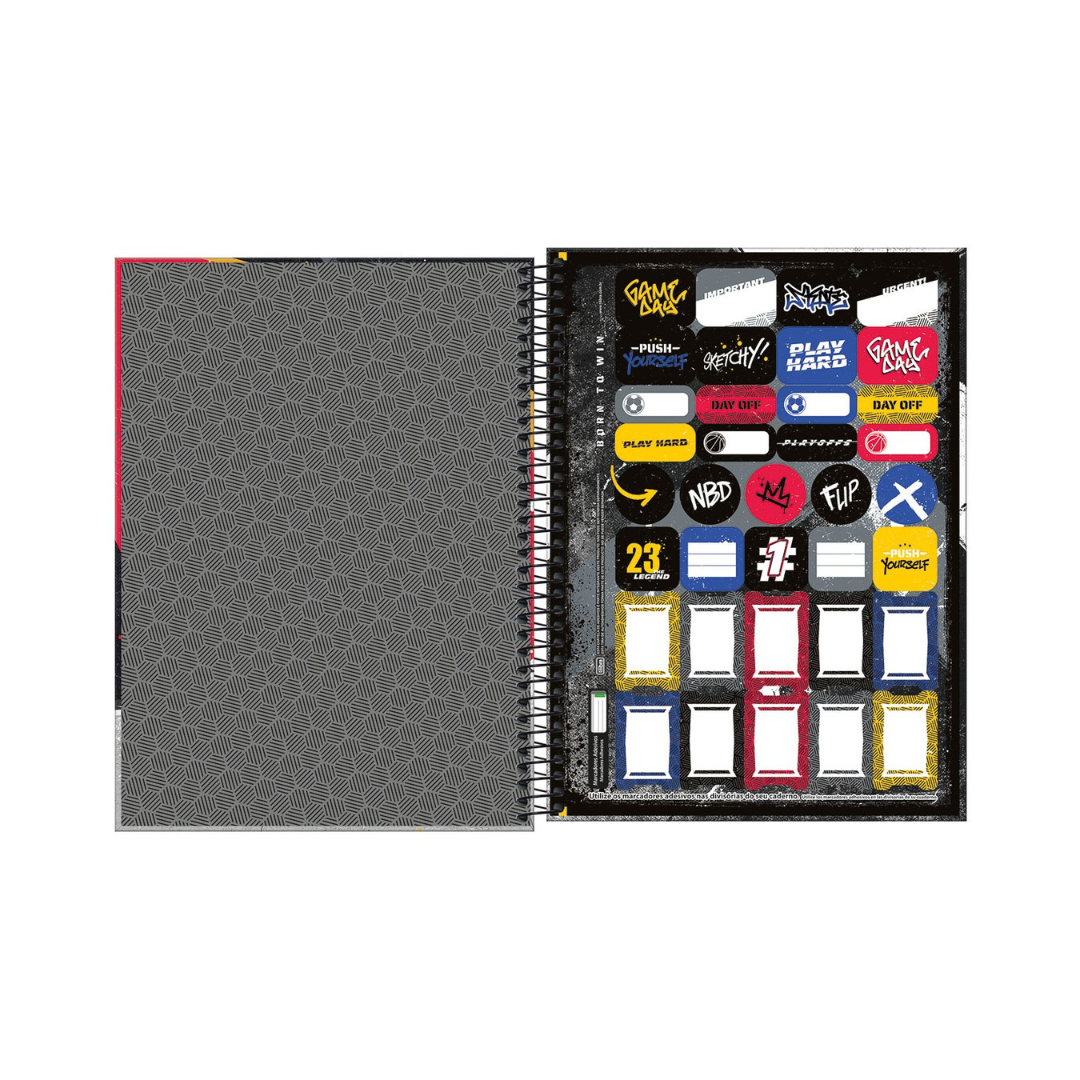 CUADERNO ESPIRAL DE TAPA DURA UNIVERSITARIA 1 MATERIA 80 HOJAS - TILIBRA