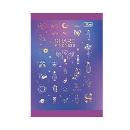 CUADERNO COCIDO DOODLES 100F