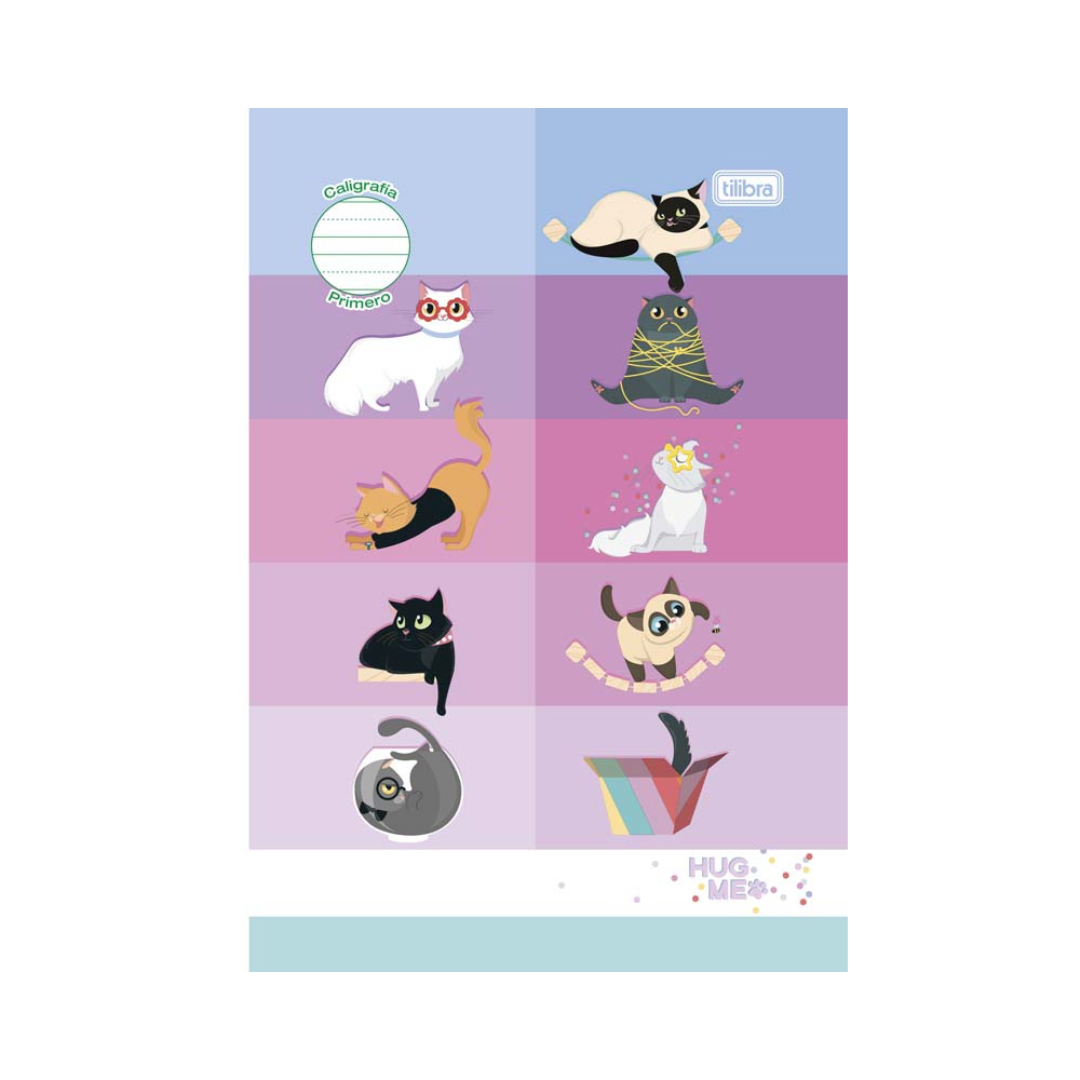 LIBRETA COSIDA HUG ME 1ro 80f