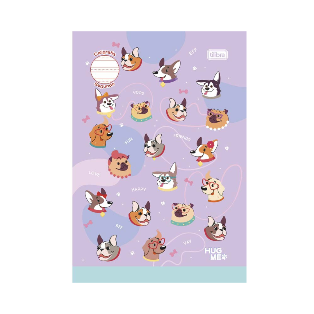 LIBRETA COSIDA CF HUG ME 2do 80F