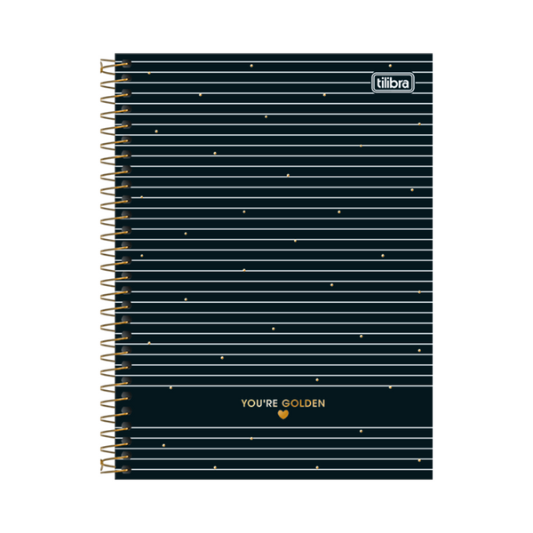 CUADERNO ESPIRAL UNIVERSITARIO TAPA DURA 10 MATERIAS WEST VILLAGE 160 HOJAS - TILIBRA