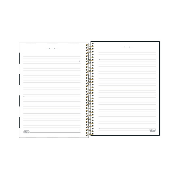 CUADERNO ESPIRAL UNIVERSITARIO TAPA DURA 10 MATERIAS WEST VILLAGE 160 HOJAS - TILIBRA