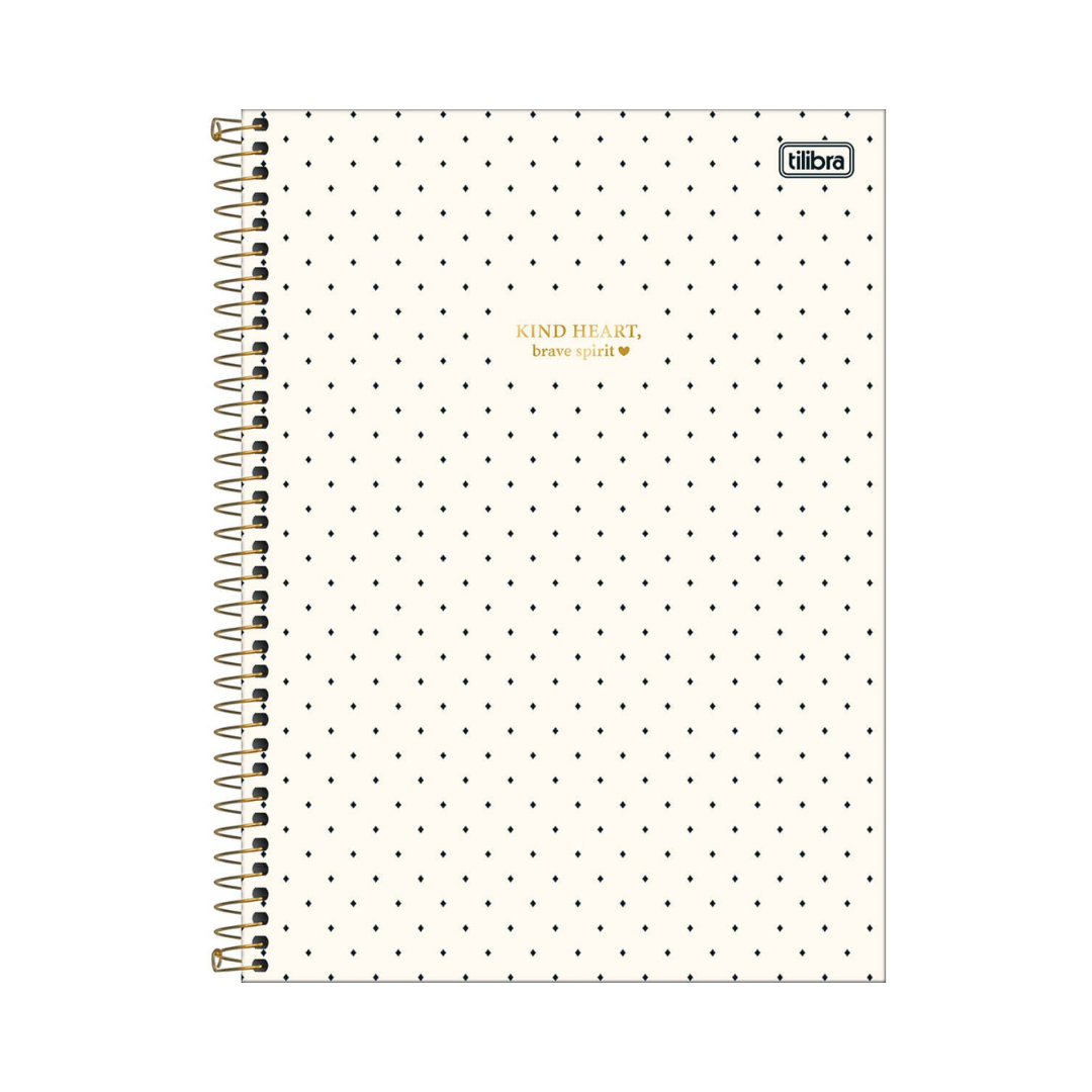 CUADERNO UNIVERSITARIO TAPA DURA ESPIRAL 1 ASIGNATURA WEST VILLAGE 80 HOJAS - TILIBRA