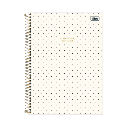 CUADERNO UNIVERSITARIO TAPA DURA ESPIRAL 1 ASIGNATURA WEST VILLAGE 80 HOJAS - TILIBRA