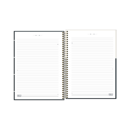 CUADERNO UNIVERSITARIO TAPA DURA ESPIRAL 1 ASIGNATURA WEST VILLAGE 80 HOJAS - TILIBRA