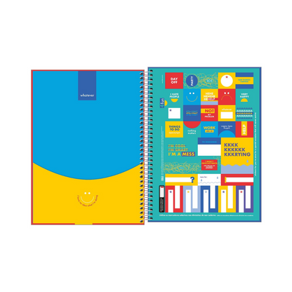 CUADERNO UNIVERSITARIO 10 MATERIAS 4FUN 160 HOJAS - TILIBRA