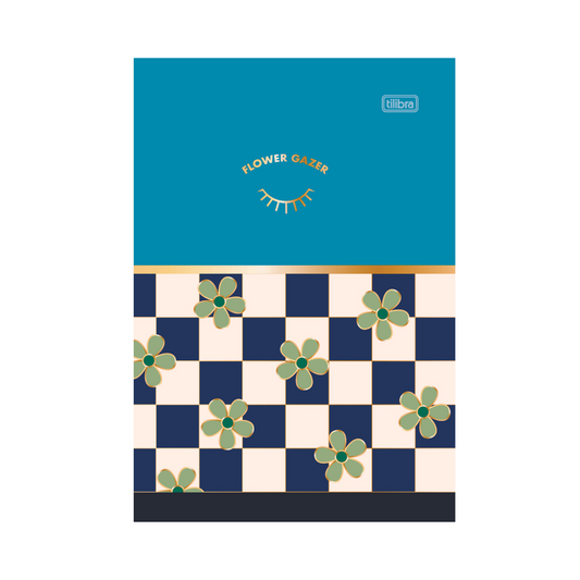 Libreta Cosida Check Pop 100F