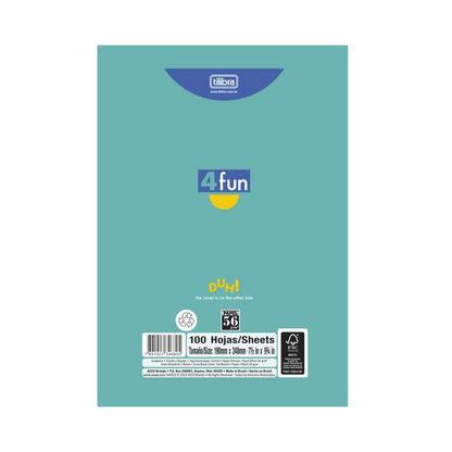 Libreta Cosida 4Fun 100F