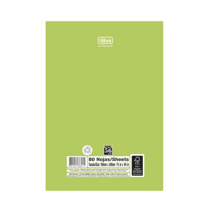 Libreta Cosida Flexible Calig GDE Til Academie 80 H STD 2do. Grado