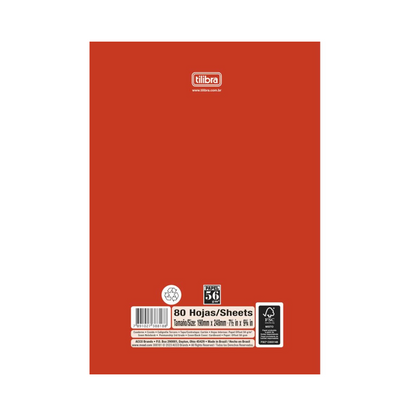 Libreta Cosida Flexible Calig GDE Til Academie 80 H STD 3er. Grado