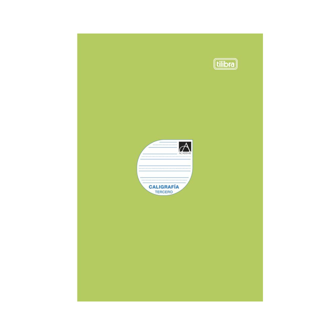 Libreta Cosida Flexible Calig GDE Til Academie 80 H STD 3er. Grado