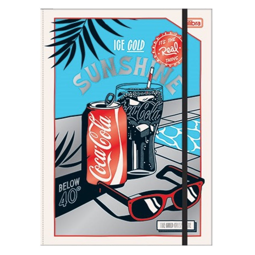 LIBRETA COSIDA CF COCA COLA 100F