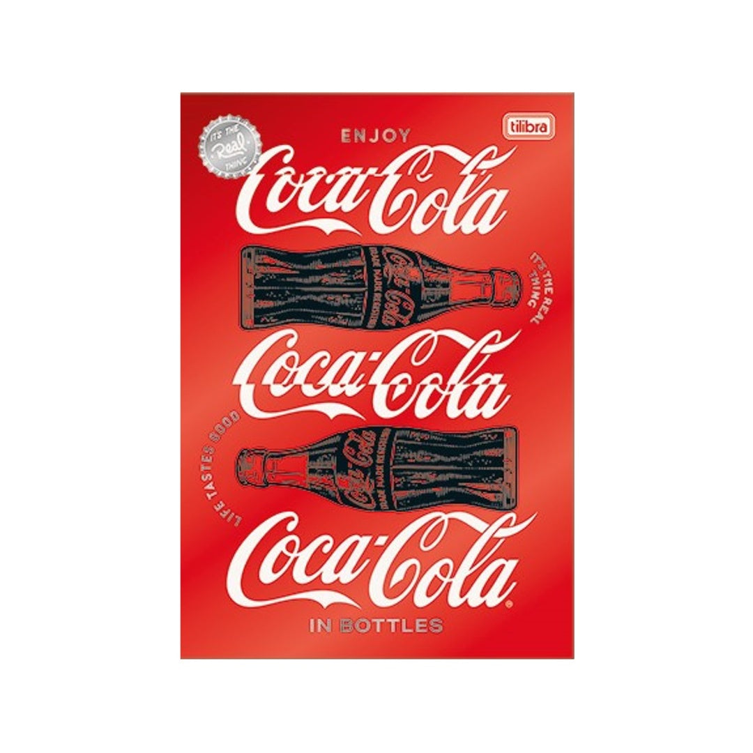 LIBRETA COSIDA CF COCA COLA 100F