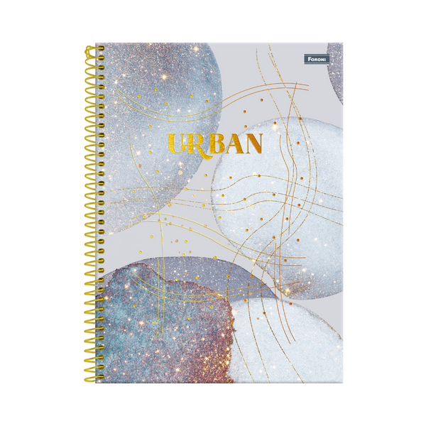 CUADERNO UNIVERSITARIO 10 MATERIAS URBAN 160 HOJAS - FORONI