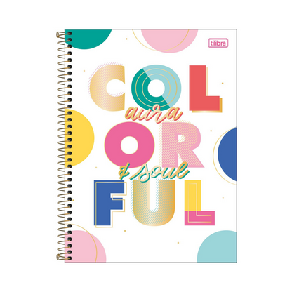 CUADERNO ESPIRAL TAPA DURA UNIVERSITARIA 10 BE NICE 160 HOJAS - TILIBRA