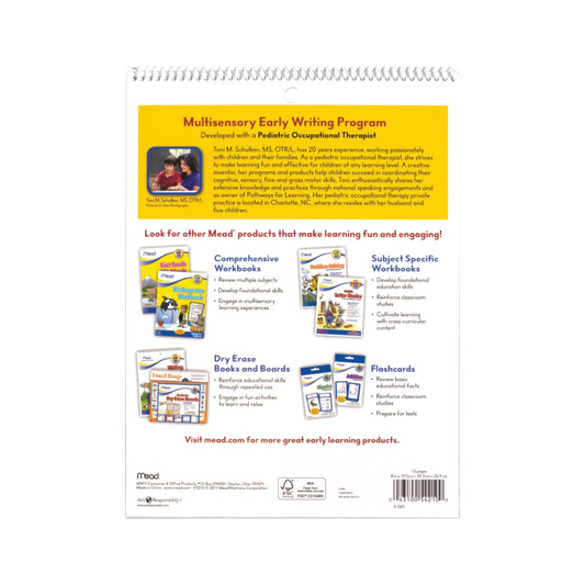 CAPITAL LETTERS DRY ERASE BOOK