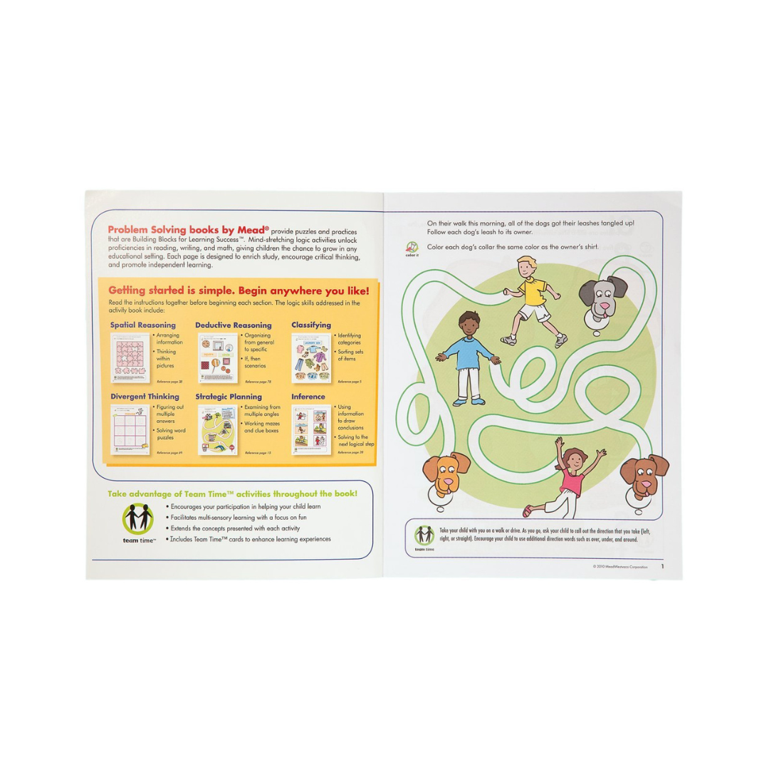 PRE K PROBLEM SOLVING WORKBOOK