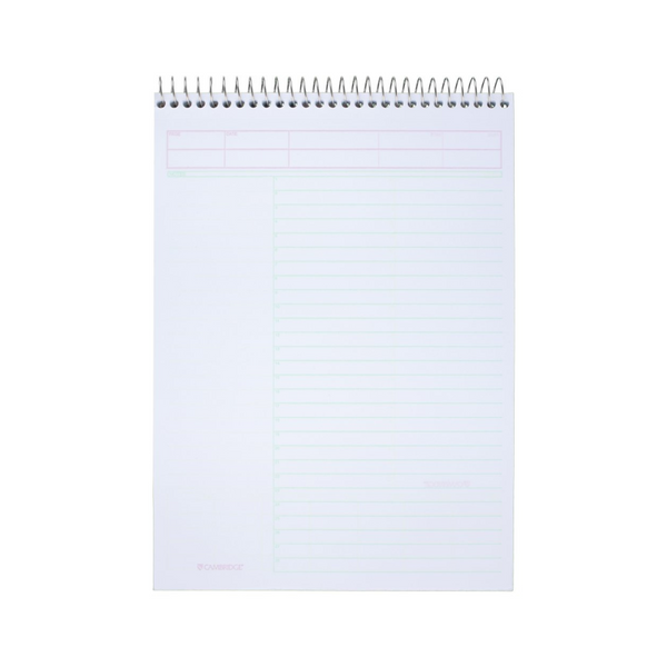 CAMBRIDGE PLANNER PAD 8.5X11.75