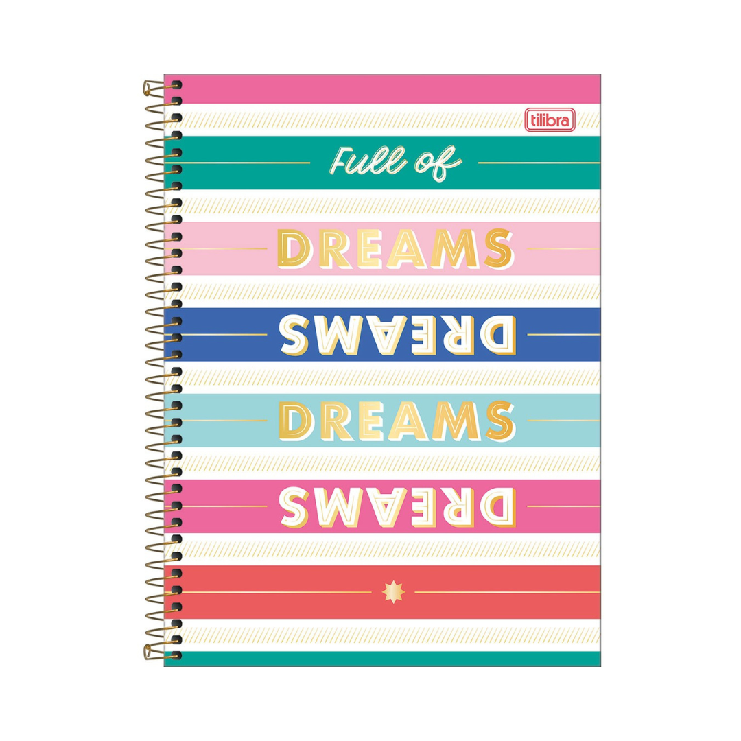 CUADERNO ESPIRAL TAPA DURA UNIVERSITARIA 10 BE NICE 160 HOJAS - TILIBRA