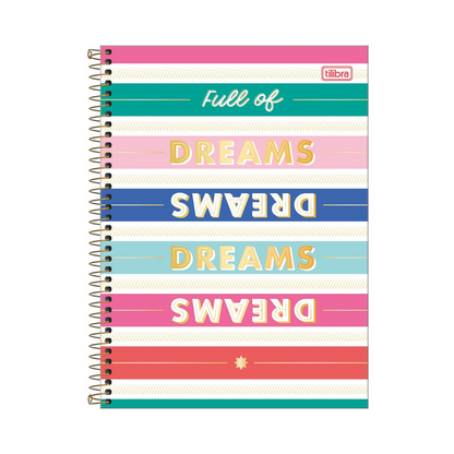 CUADERNO ESPIRAL TAPA DURA UNIVERSITARIA 10 BE NICE 160 HOJAS - TILIBRA