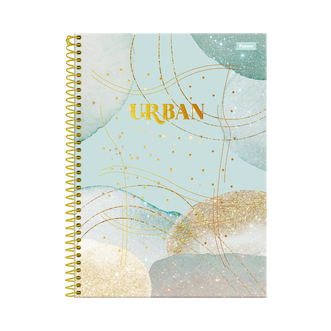 CUADERNO UNIVERSITARIO 10 MATERIAS URBAN 160 HOJAS - FORONI