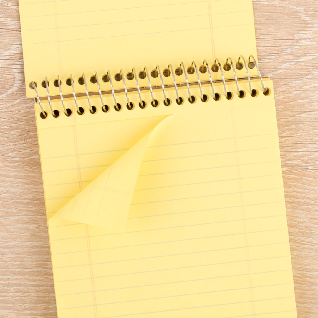 CAMBR STENO NTBK CANARY 140CT