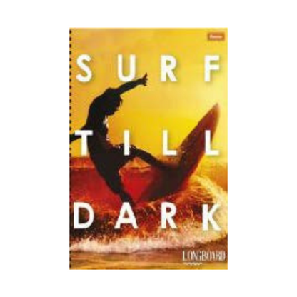 LIBRETA COSIDA LONGBOARD 100CT