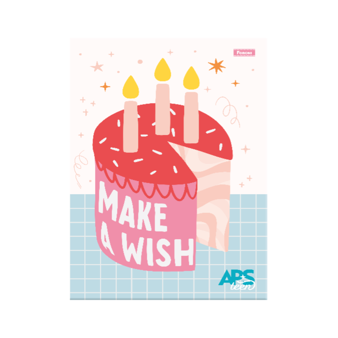 LIBRETA COSIDA APS TEENS 100F