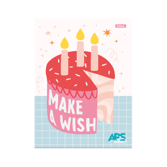 LIBRETA COSIDA APS TEENS 100F