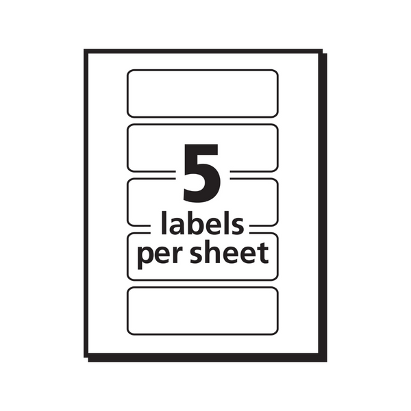 PAPERLABEL DT RMV WE 5U 50S