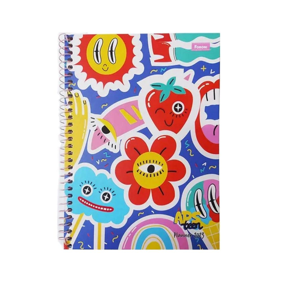 PLANNER 177X240 PT3APS TEEN FSC