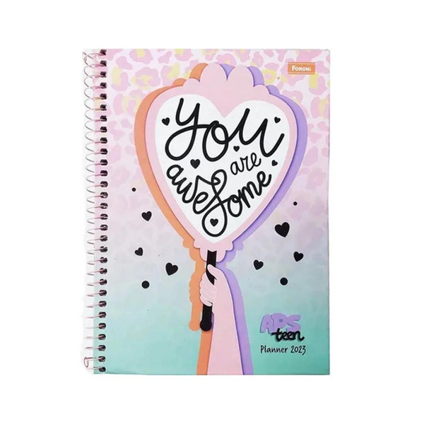 PLANNER 177X240 PT3APS TEEN FSC