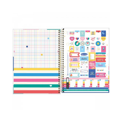 CUADERNO ESPIRAL TAPA DURA UNIVERSITARIA 10 BE NICE 160 HOJAS - TILIBRA