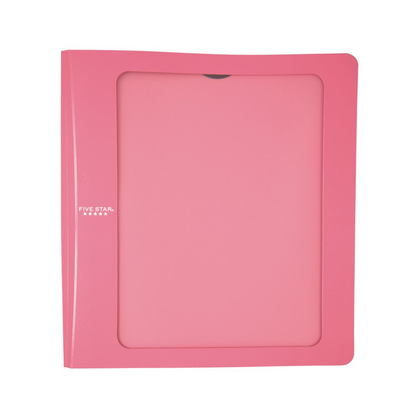 "FIVE STAR 1-1/2"" POLY VIEW BINDER"