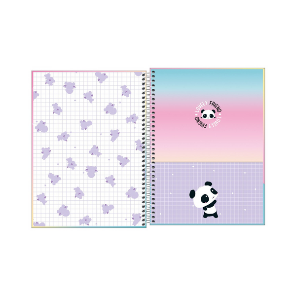 LIBRETA UNIVERSITARIA LOVELY FRIEND 10 MATERIAS