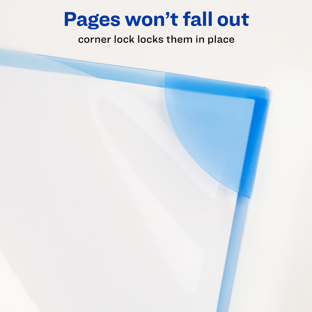 PP CNR LOCK BINDER PKT N/A/L 6PK