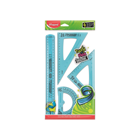 JUEGO GEOMETRICO 30 CM 4/1 TWISTNFLEX BL