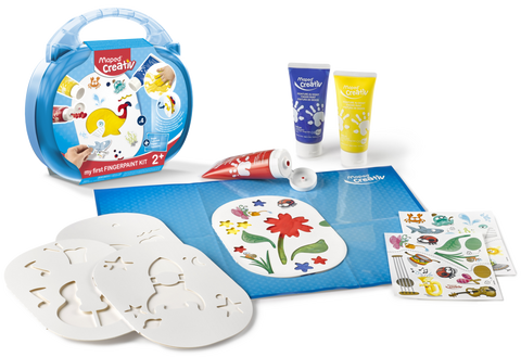 JUEGOS CREATIVOS, MI PRIMER FINGERPAINT KIT 2+