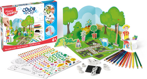 JUEGOS CREATIVOS, COLOR&PLAY MI JARDIN P/CREAR 4+